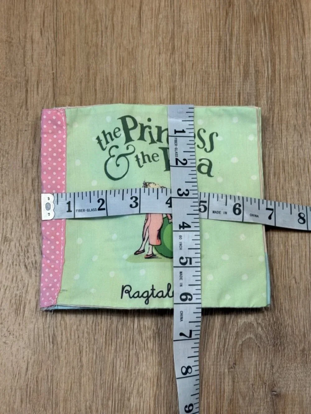 Ragtales Princess & The Pea Fabric Storybook For Kids